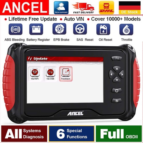 ANCEL FX8000 KFZ Auto Diagnosegerät All System OBD2 Scanner Oil EPB TPS