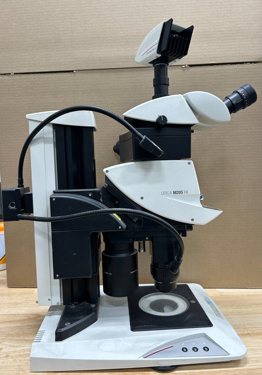 Leica M165 M205c C Mount Stereo Trinocular Microscope Camera Lens