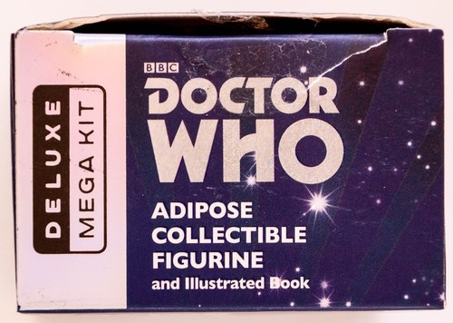 FIGURA COLECCIONABLE DE DOCTOR WHO ADIPOSE Y KIT DE LIBRO EN MINIATURA VG RUNNING PRESS - Imagen 7 de 7