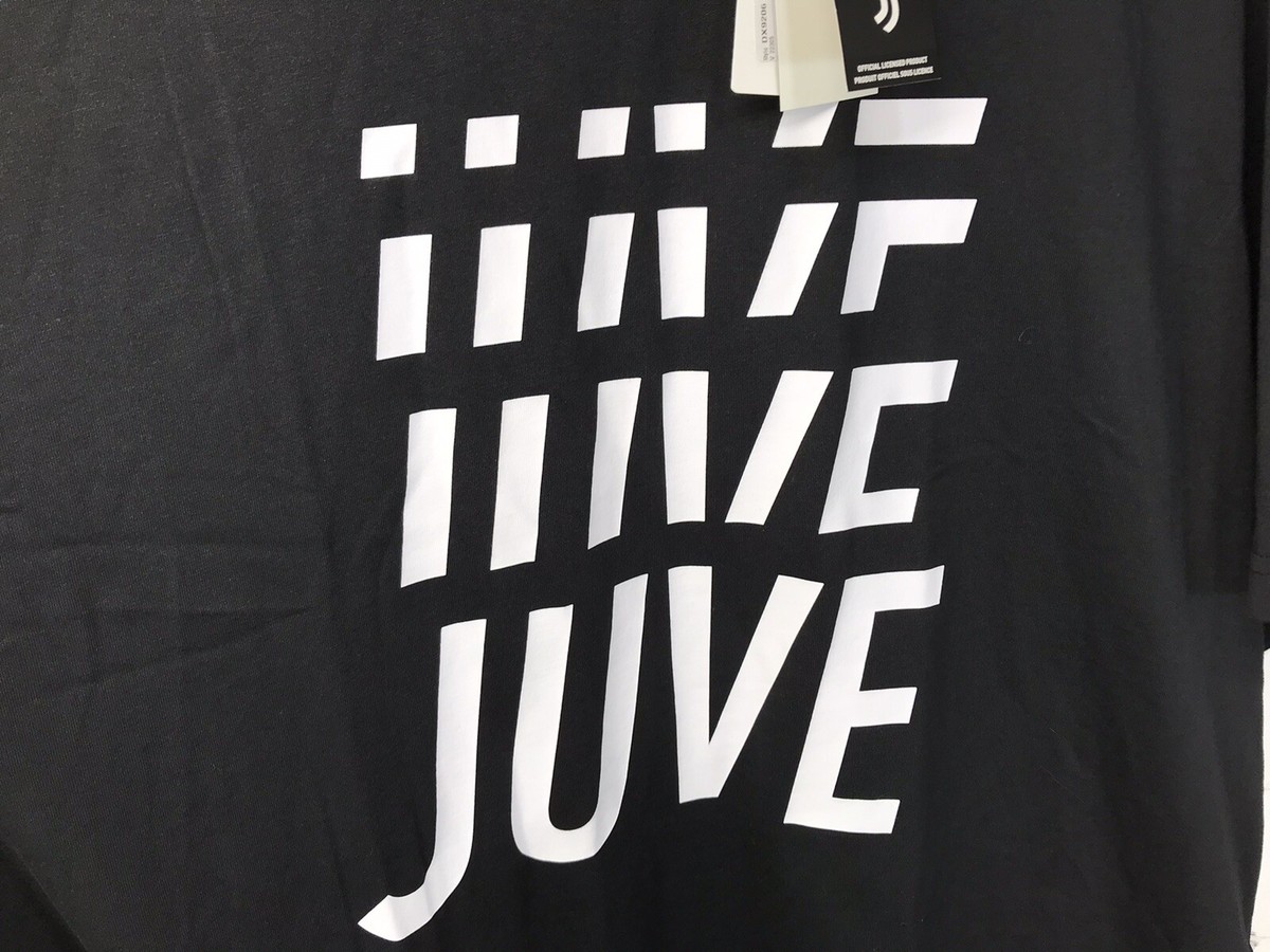 Adidas Juventus Juve DNA Graphic T-Shirt Black DX9206 Men's