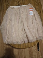 Cat And Jack Gold Embroidery Skirt