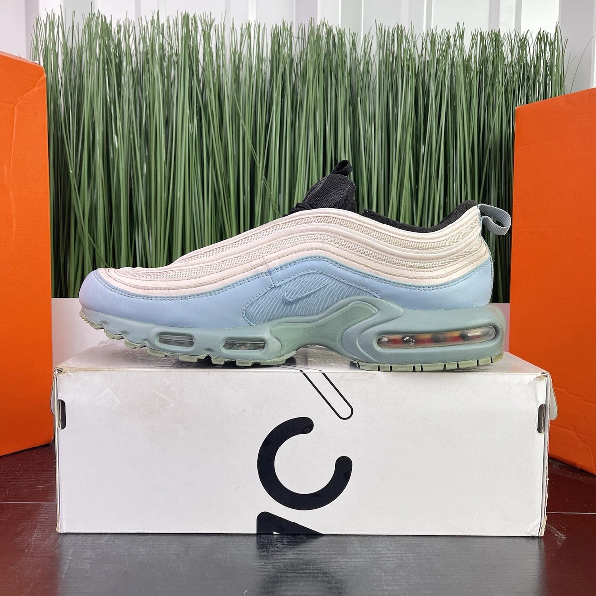 Nike Air Max 97 Plus Blue White Orange AH8143-300