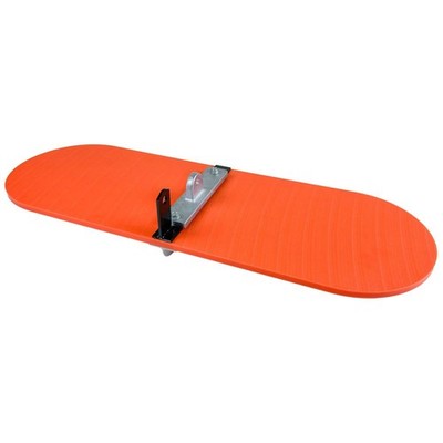 Kraft Tool Orange Thunder Round Concrete Groover 12'' x 8'' x 3/4'' Deep 1/4'' Rad.