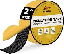 Pipe Insulation Tape Wrap Foam Self Adhesive Outdoor Water Roll for HVAC Line