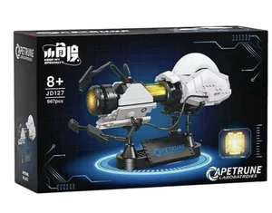 Portal Gun 667PCS Light Up Building Blocks Model w/ Stand Sci-Fi