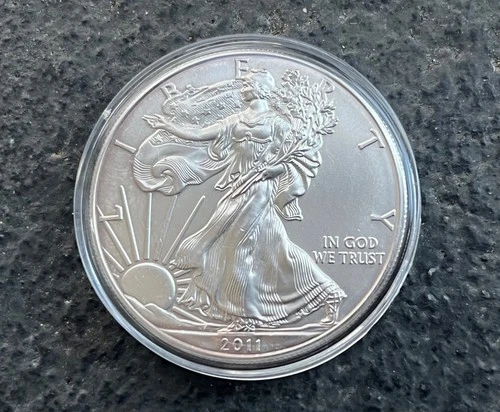 American Silver Eagle Dollar Coin Uncirculated Bullion 2011