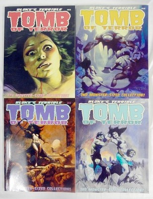 Bloke's Terrible Tomb of Terror Graphic Novel Comic Book Set of Issues #1-#4 NM!