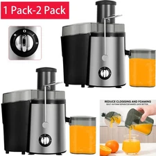 800W Electric Juicer Fruit Vegetable Blender Juice Extractor Citrus Machine New
