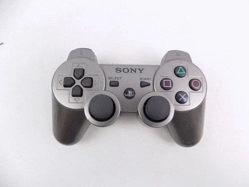 Playstation 3 PS3 Dualshock 3 Wireless Controller - Metallic Grey