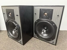 KEF C20 C Series SP3053 8” 2-Way Bookshelf Speakers 1988 Vintage Black