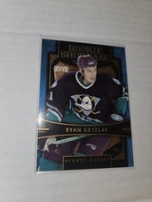 2005-06 RYAN GETZLAF UPPER DECK ROOKIE  SHOWCASE  CARD RS34 DUCKS RC. rookie card picture
