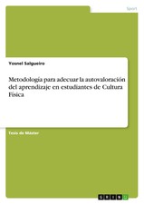 Metodología para adecuar la autovaloración ...