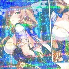 Custom Lisa • Goddess Story / MihoYo: Genshin Impact Photo Card (Anime,Waifu)