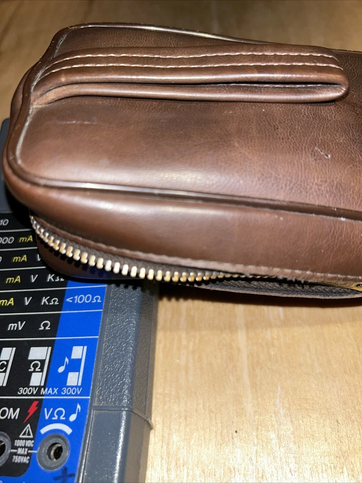 Multímetro digital de respuesta de audio Weston modelo 6100 + FUNDA + CABLES Foto 4 de 4