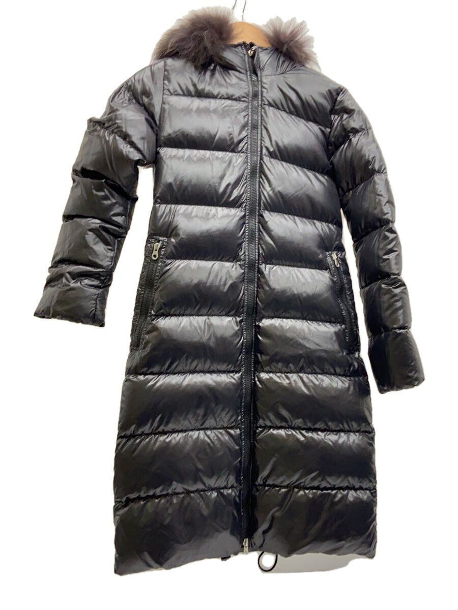 ALTRA DUVETICA Altro Cappotto 38 Nylon Nero Tinta Unita D.1570.00.MFG 1035R