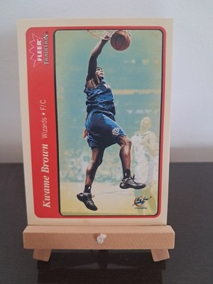 Kwame Brown Wizards Fleer Tradition 04/05 #105