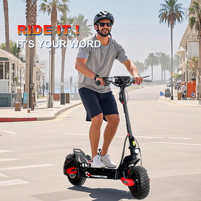 #ad Off road Electric Scooter for Adult 48V13AH 28MPH 11#x27;#x27;Commuting 1200W E Scooter $500.00