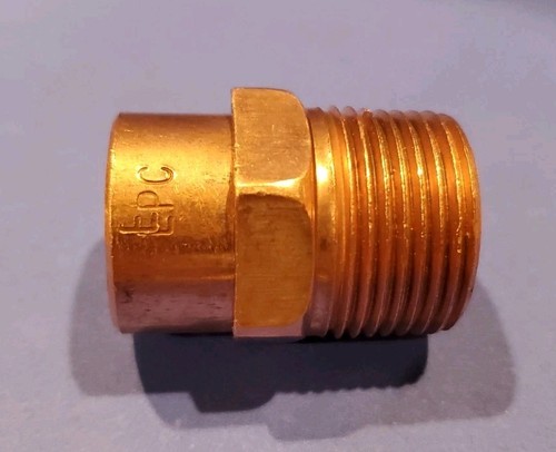 3/4” C x 3/4" MNPT 26-Pack Copper Pipe Solder Sweat Joint Adapter Plumber Bulk