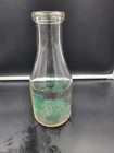 Michigan State College Creamery 1 Qt Glass Bottle Number 5. Great Paint Vintage