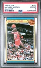 1988-89 Fleer All-Star Michael Jordan #120 Basketball Card PSA 8 NM MT Bulls
