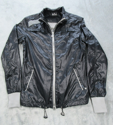 Emporio Armani EA7 Men's XS Jacket Full Zip Lightweight Windbreaker Pockets