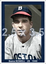 Bama Rowell - 1940 Boston Bees - choose a style - colorized print