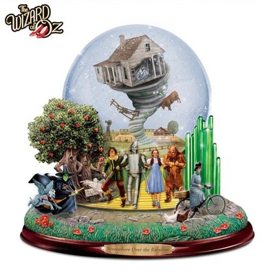 Bradford Exchange Wizard of Oz Handcrafted Musical Spinning