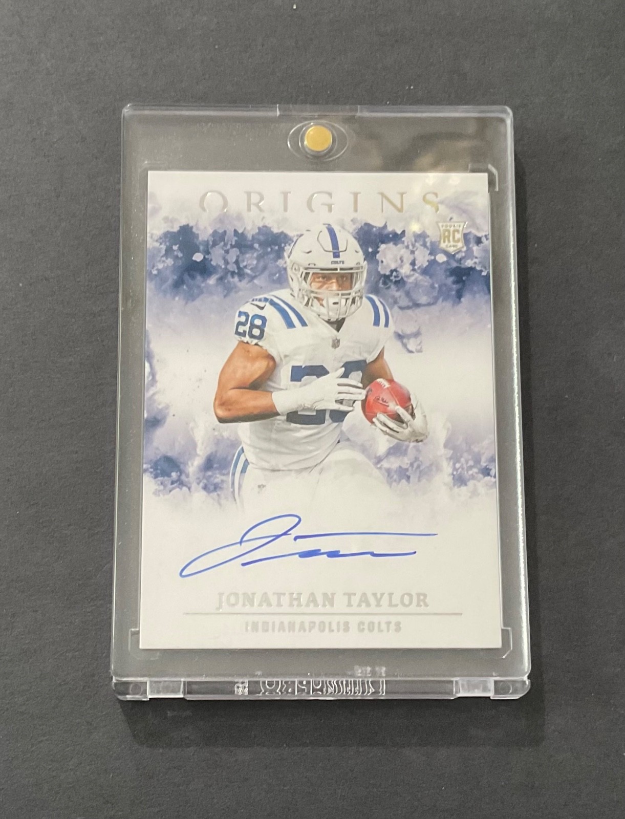 JONATHAN TAYLOR Rookie Auto 2020 Panini Origins SP RC