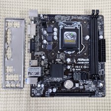 Asrock H81M-DG4 R2.0 : LGA1150 H81 mATX DDR3  IO-Shield. Verified Working