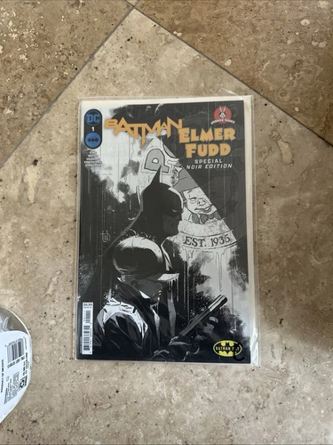 BATMAN ELMER FUDD SPECIAL #1 NOIR EDITION BATMAN DAY VARIANT  LEE WEEKS ART 2024