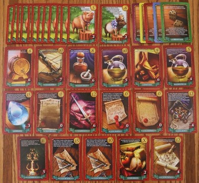 Sheriff of Nottingham 1st Edition Promos Pig Card Pack Royal Jewels Pardon New