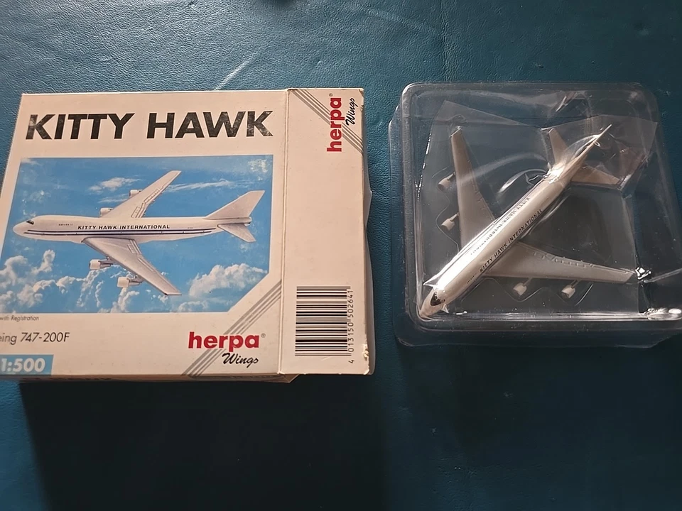 HERPA - 1/500 - KITTY HAWK - Boeing 747-200F - art. 502641 - Immagine 3 di 4