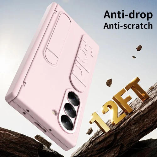 Funda con soporte plegable 7/6 a prueba de golpes para Samsung Galaxy Z soporte para bolígrafo correa de soporte - Imagen 65 de 66