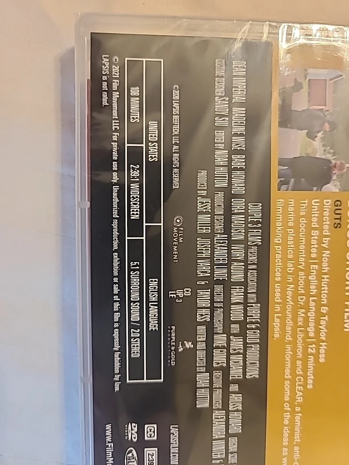 Lapsis---(DVD)SEALED- Import - Image 4 of 4