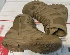 MERRELL MOAB 2  TACTICAL WATERPROOF J15841 COYOTE  MEN'S  8" BOOTS  SIZE  12 -