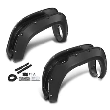 Fender Flares Compatible with Toyota Tacoma 2016-2022,Front & Rear Wheel Arch