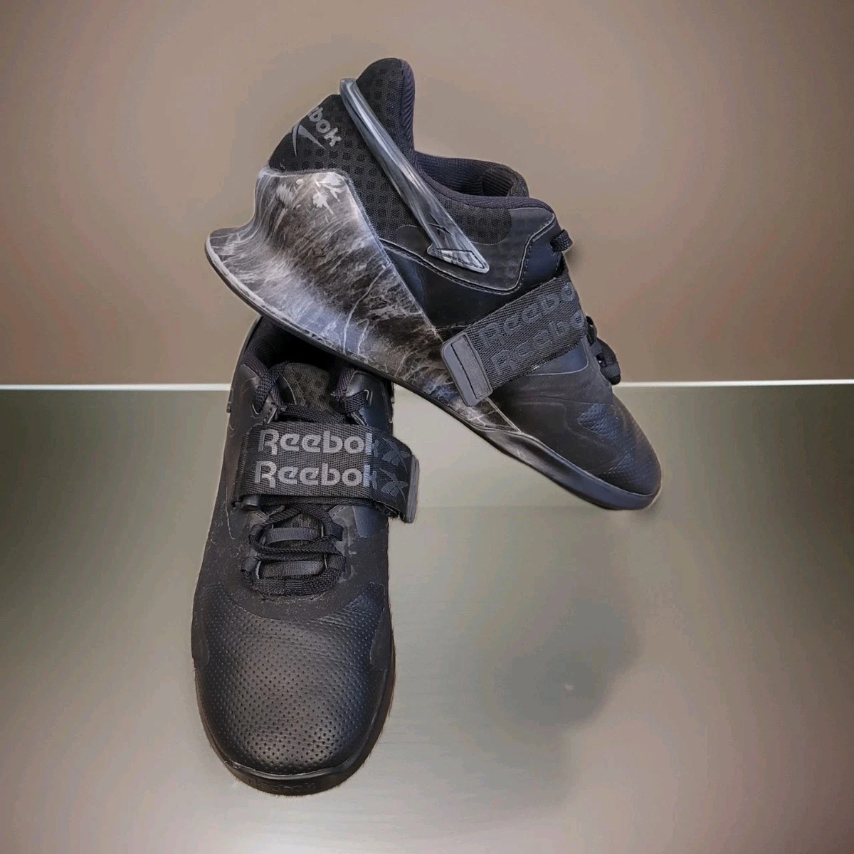 Reebok Legacy Lifter 2 Black Pure Grey for Sale | Authenticity