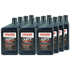 Driven Racing Oil 01706, XP7 Racing Oil, Semi-Synthetic 10W-40, 12 Quarts