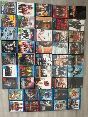 Diverse Blu-rays und DVDs, Über 120 Filme