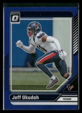 2024 Donruss Optic #81 Jeff Okudah Blue #/199