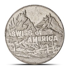 1 oz Swiss of America Silver Round 82.28 per troy oz