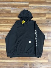 Carhartt Men's Loose Fit Midweight Hoodie Sweatshirt Men  s XL Blk New With Tags