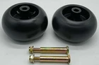 2 Mower Deck Wheels for 54" Cub Cadet RZT50 RZT54 LT1050 SLT1554 John Deere 300