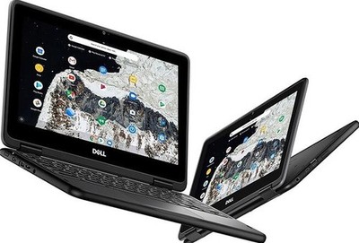 Laptop Dell FK1MR Chromebook 3100 11.6 Inches Touchscreen 2-in-1 Laptop - Gray -