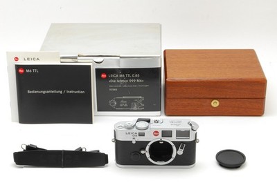 Super Rare! [Fast unbenutzt] Leica M6 TTL silber 0,85 Die Letzten Kamera JAPAN