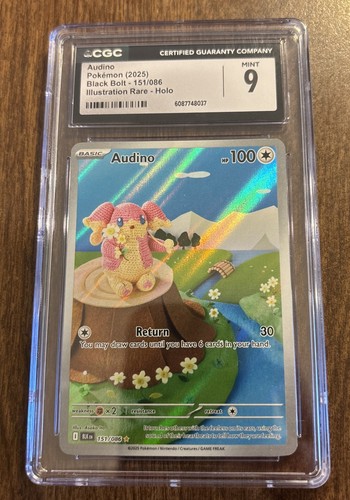 Audino graded PSA 9 for sale on eBay