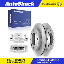 Rear Brake Rotors Calipers for Chevy Silverado 2500 HD GMC Sierra 2500 HD
