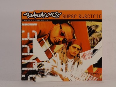 BOMFUNK MC'S SUPER ELECTRIC (E34) 1 Track Promo CD Single including Picture Slee