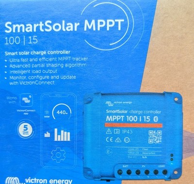 Victron SmartSolar 100 /15 MPPT Solarladeregler mit Bluetooth SCC110015060R