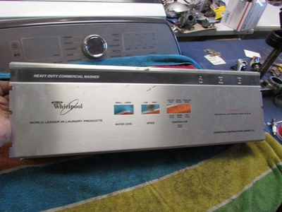 #ad Whirlpool Coin Washer Control Panel 8316235 $45.78